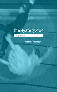 [theMystery.doc hardcover book cover art.]